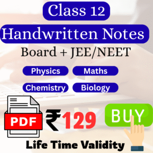 class 12 handwritten notes